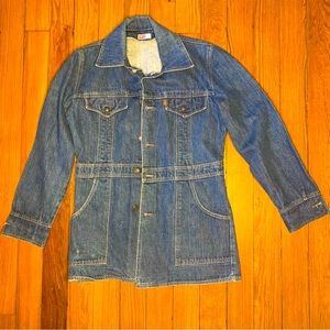 Levi’s 70s Vintage denim chore jacket: 38 or Medium